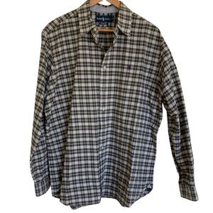Ralph Lauren‎ Classic Fit Men's Plaid Button Down Size XL